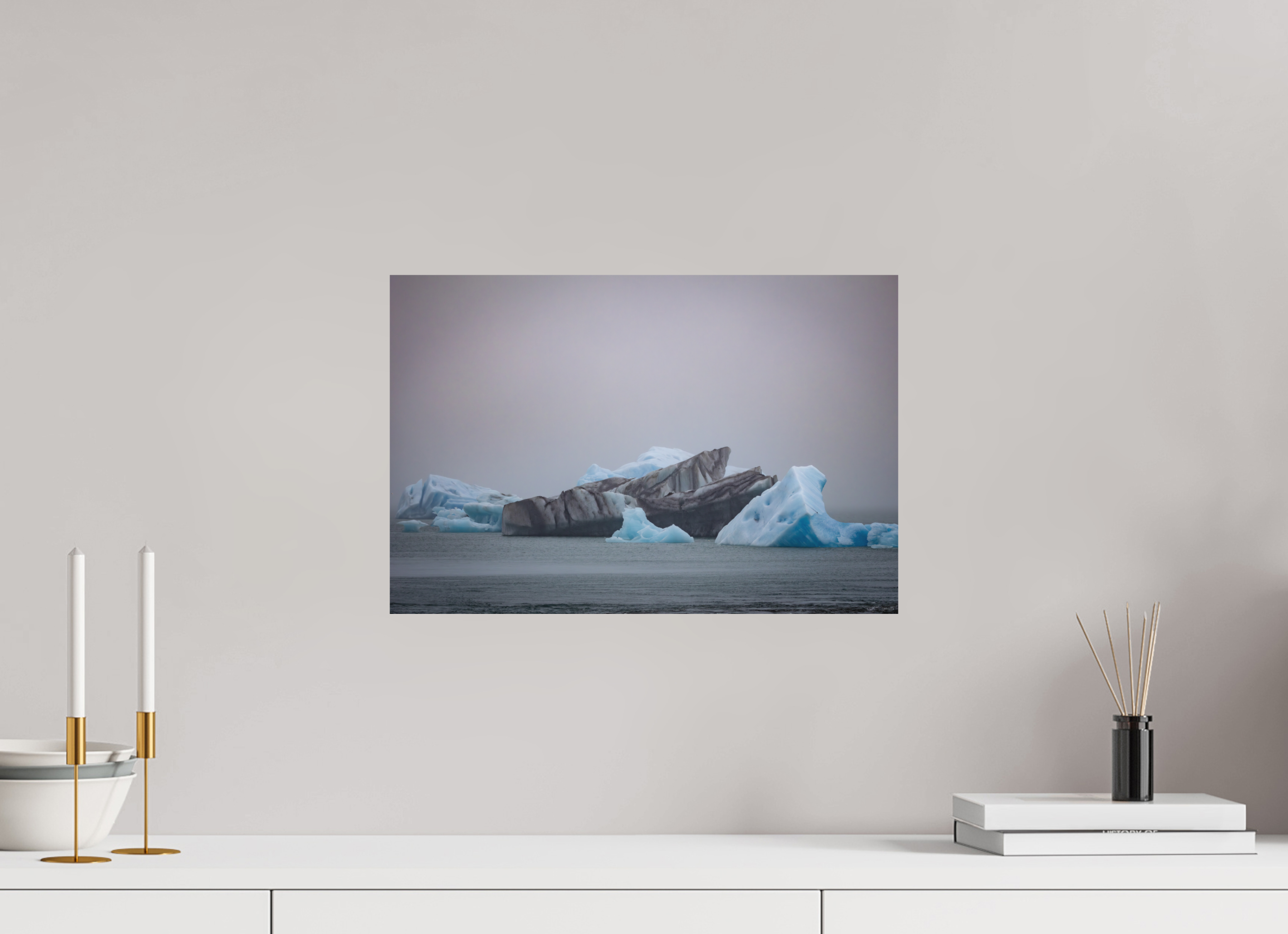 45 x 30 cm, Tirage Fine Art mat Marbré