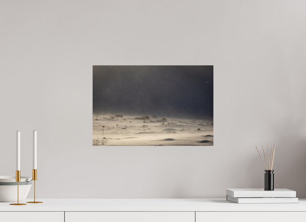 45 x 30 cm, Tirage Fine Art mat Blizzard