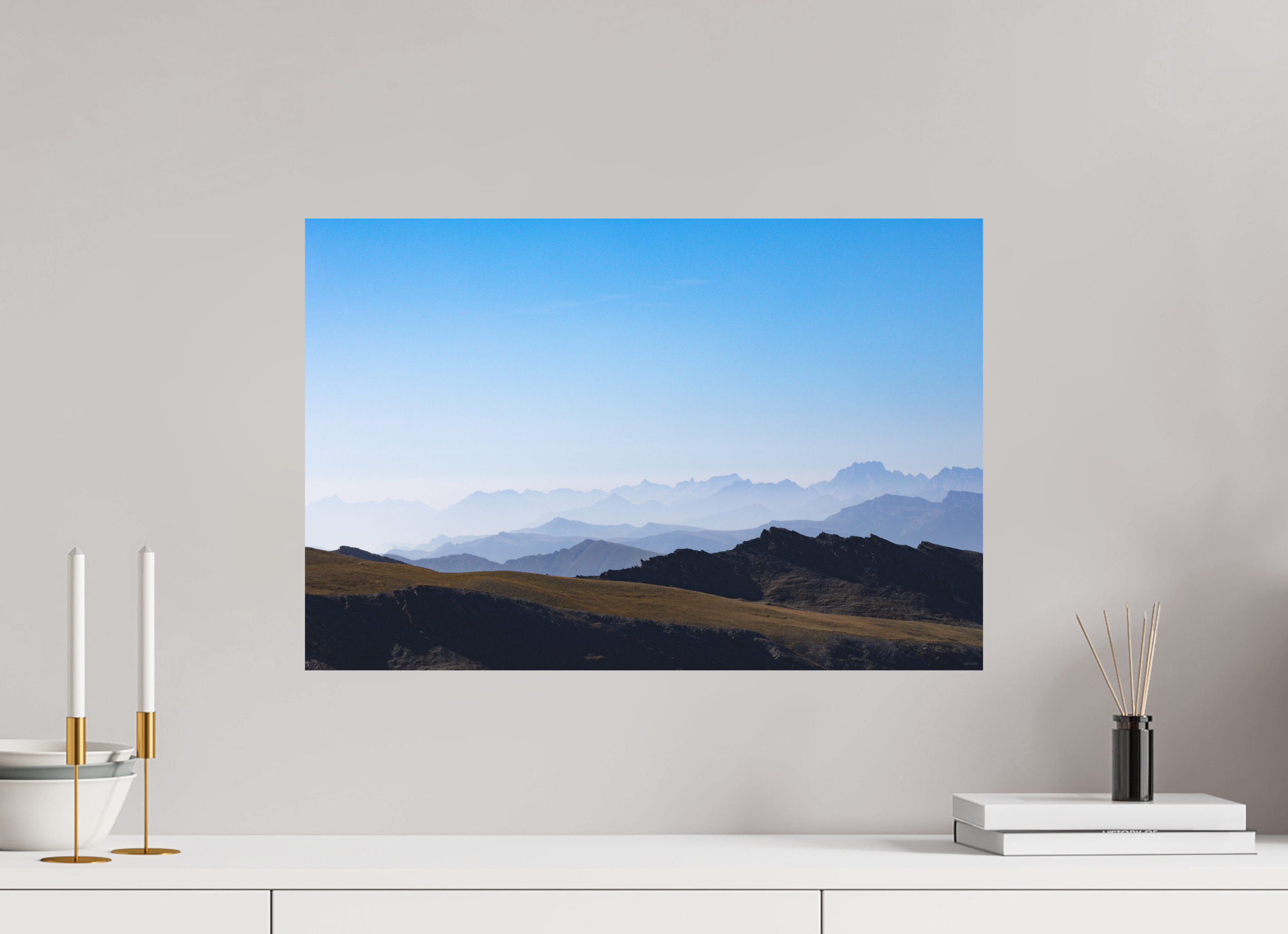 60 x 40 cm, Tirage Fine Art mat Strates