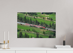 60 x 40 cm, Tirage Fine Art mat Train Suisse
