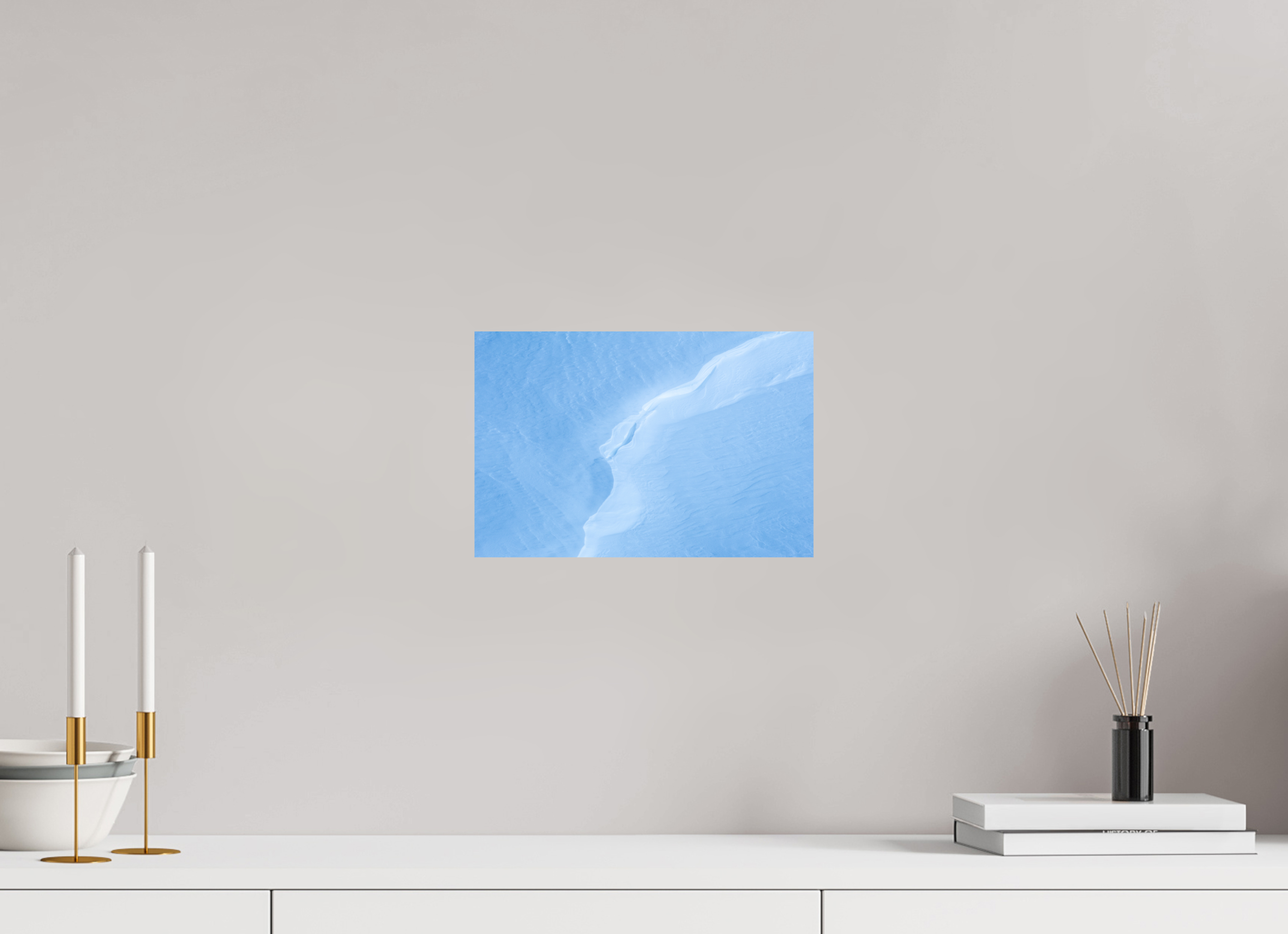 30 x 20 cm, Tirage Fine Art mat Ligne de silence