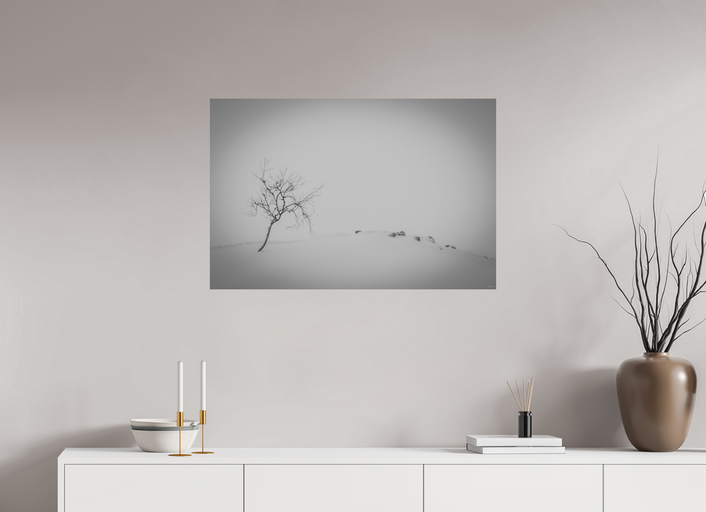 90 x 60 cm, Tirage Fine Art mat Isolé