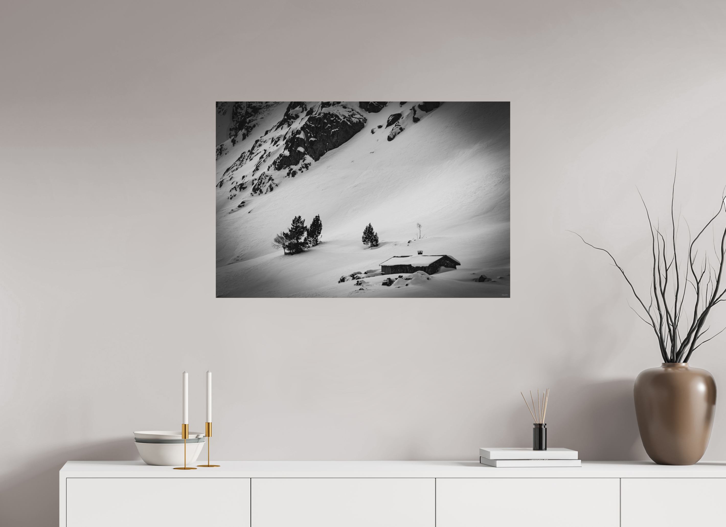 90 x 60 cm, Tirage Fine Art mat Sanctuaire