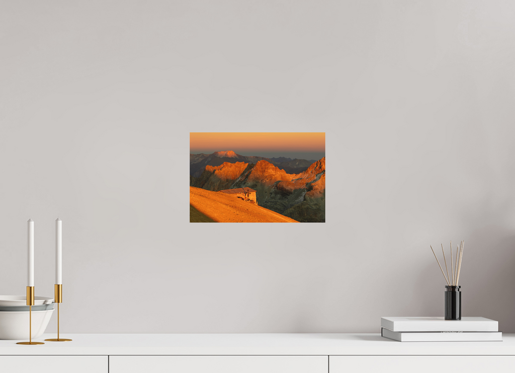 30 x 20 cm, Tirage Fine Art mat L'or sacré du monde