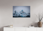 90 x 60 cm, Tirage Fine Art mat Sculpture glaciaire