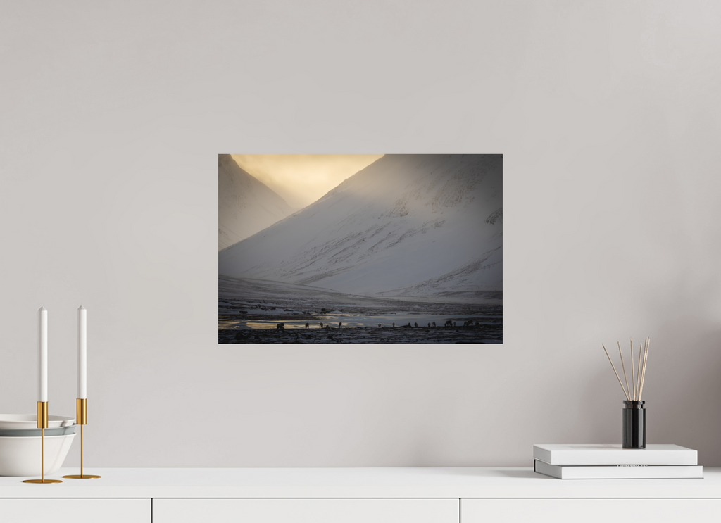 45 x 30 cm, Tirage Fine Art mat Paisible