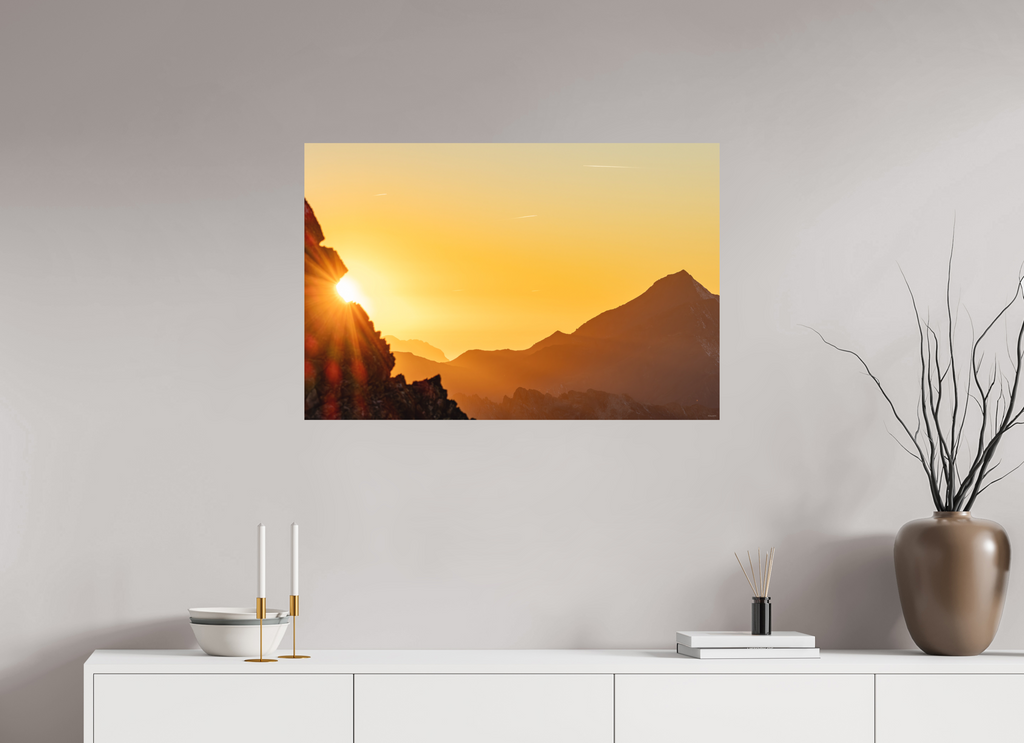 90 x 60 cm, Tirage Fine Art mat Berceuse