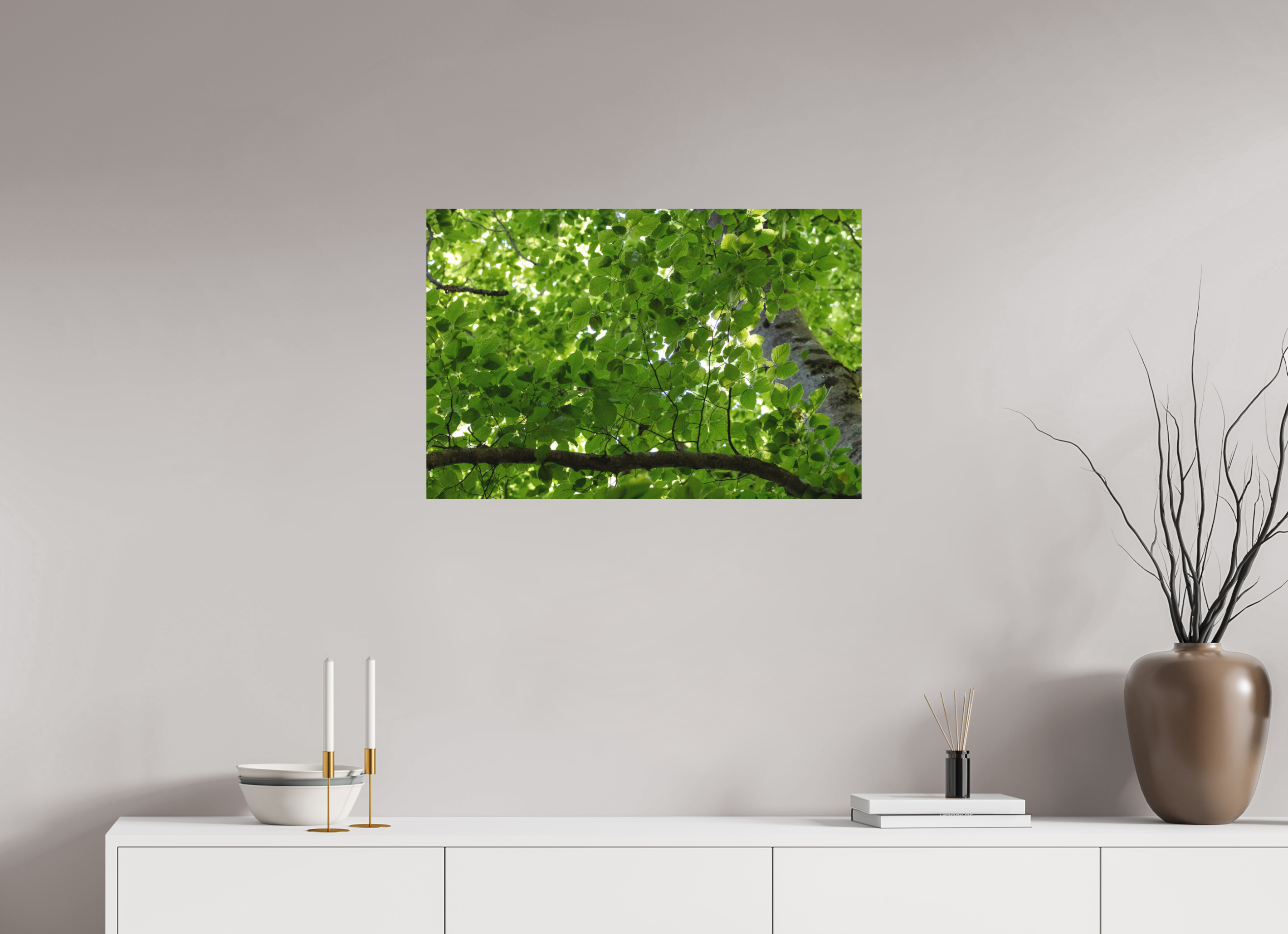 75 x 50 cm, Tirage Fine Art mat Chlorophylle