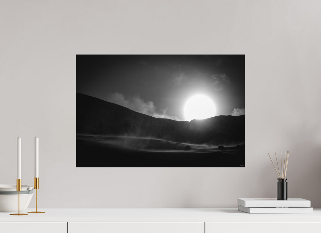 60 x 40 cm, Tirage Fine Art mat Poussière