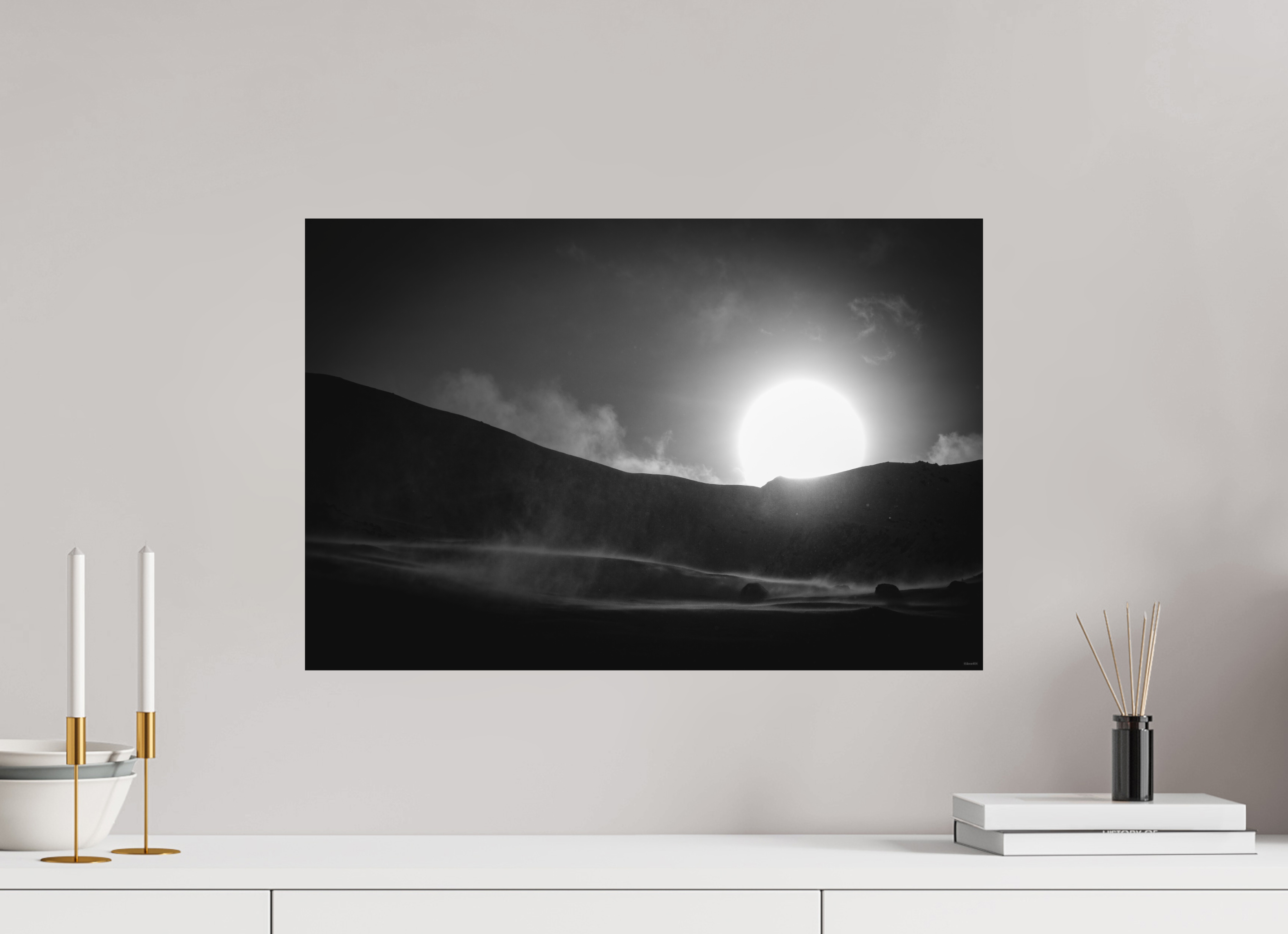 60 x 40 cm, Tirage Fine Art mat Poussière