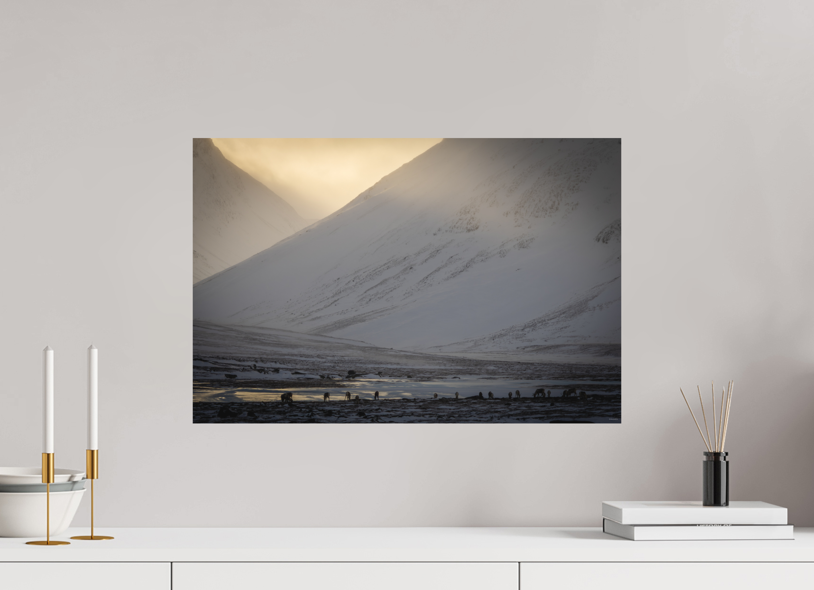 60 x 40 cm, Tirage Fine Art mat Paisible