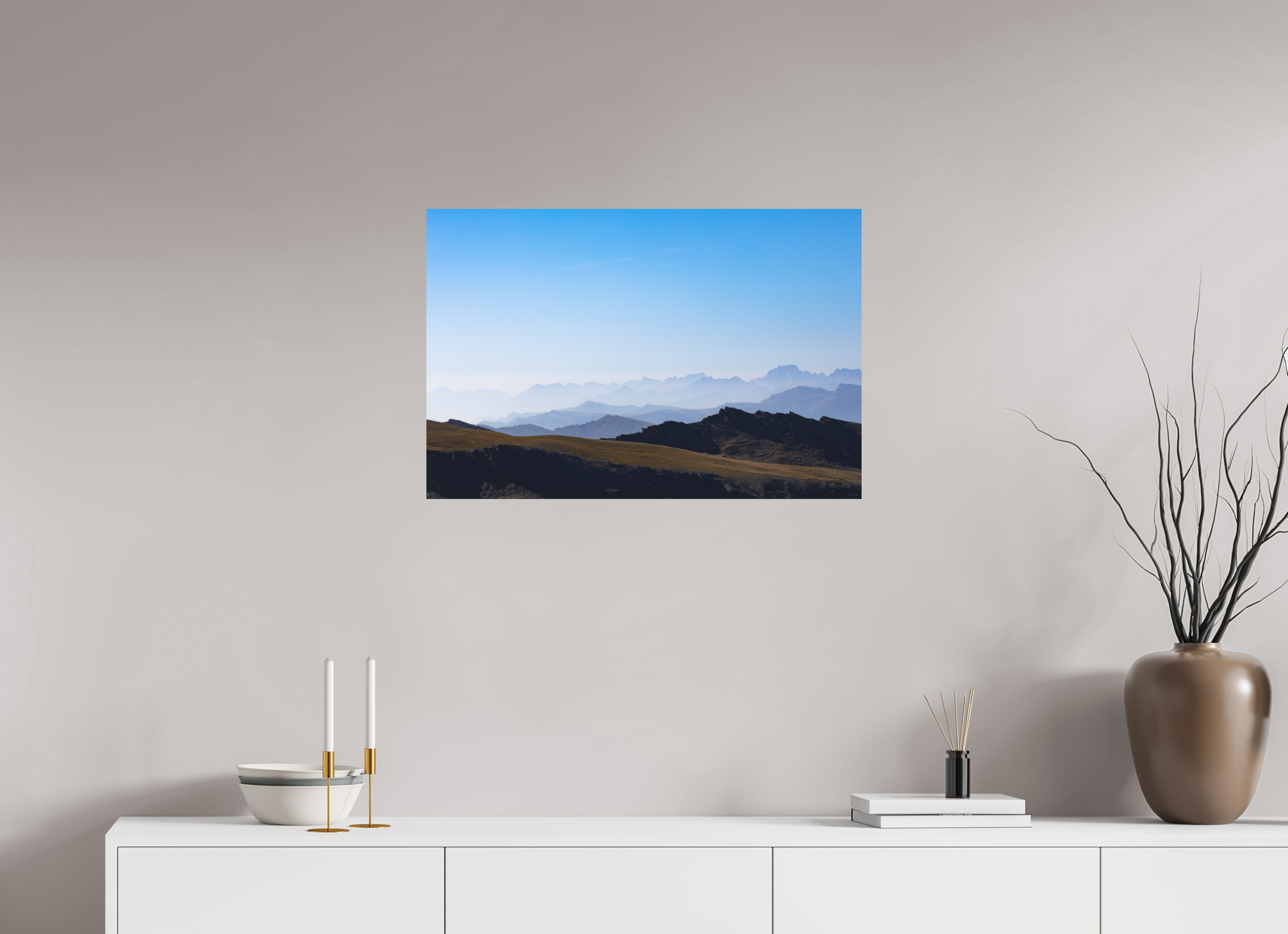 75 x 50 cm, Tirage Fine Art mat Strates