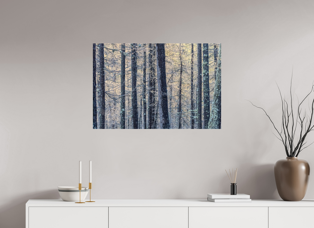 90 x 60 cm, Dibond verre brillant 2mm Duel