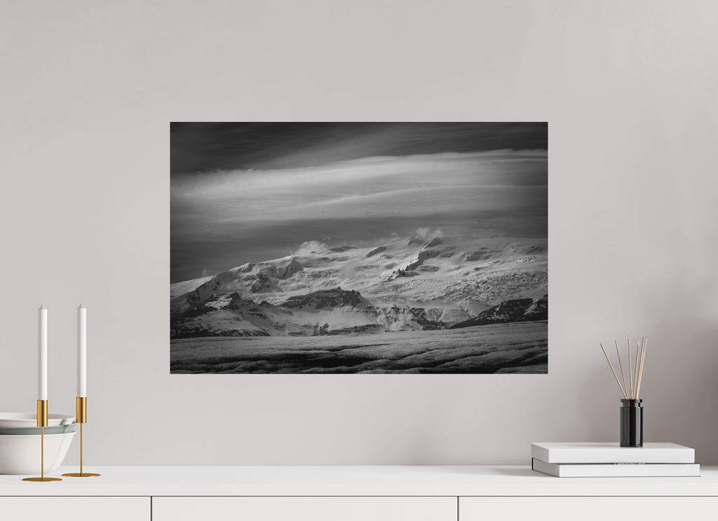 60 x 40 cm, Tirage Fine Art mat Sommet