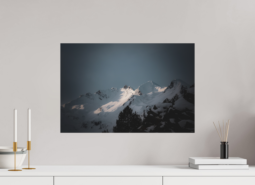 60 x 40 cm, Tirage Fine Art mat Lumière de lune