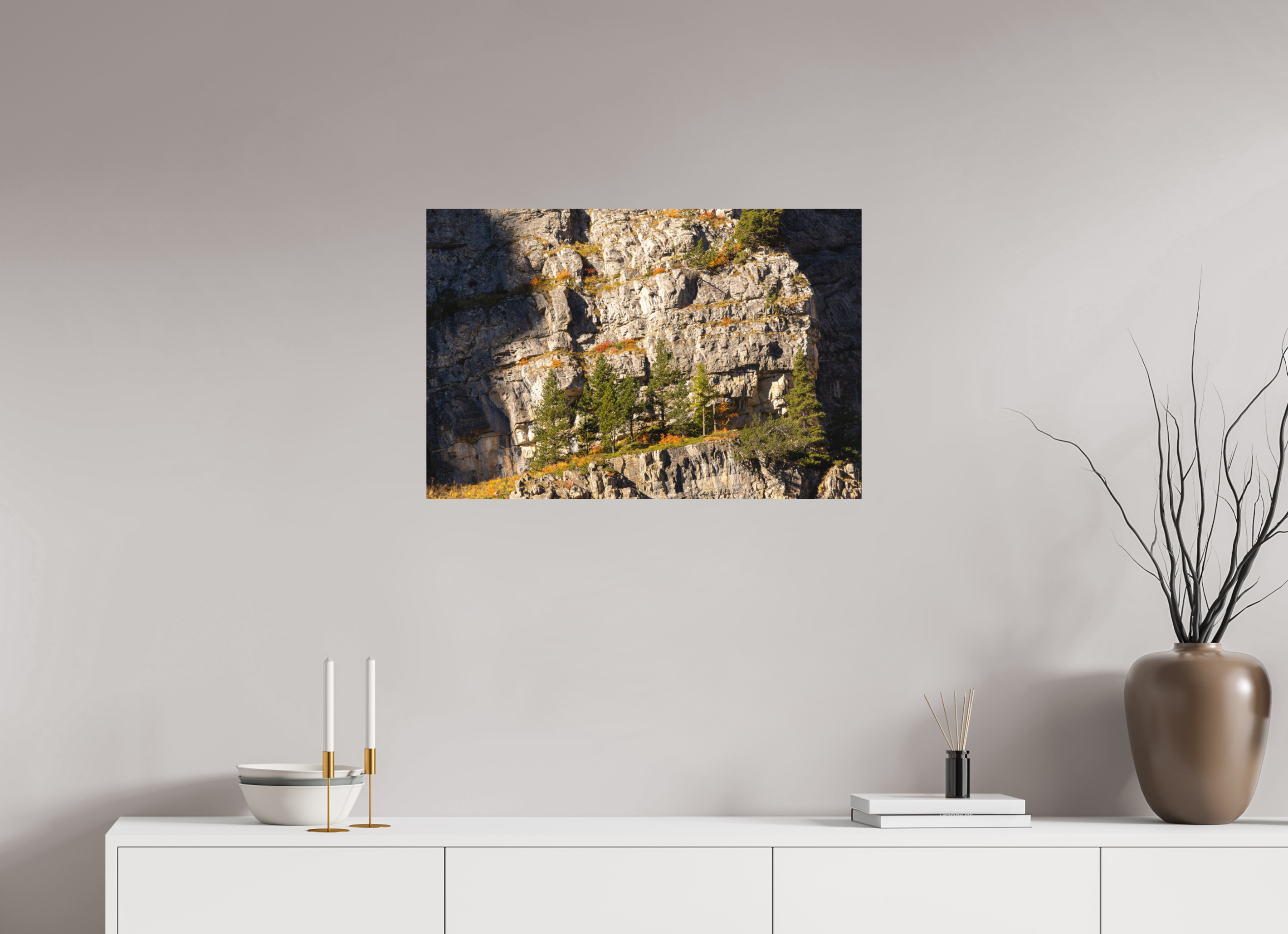 75 x 50 cm, Tirage Fine Art mat Accrochés à la lumière