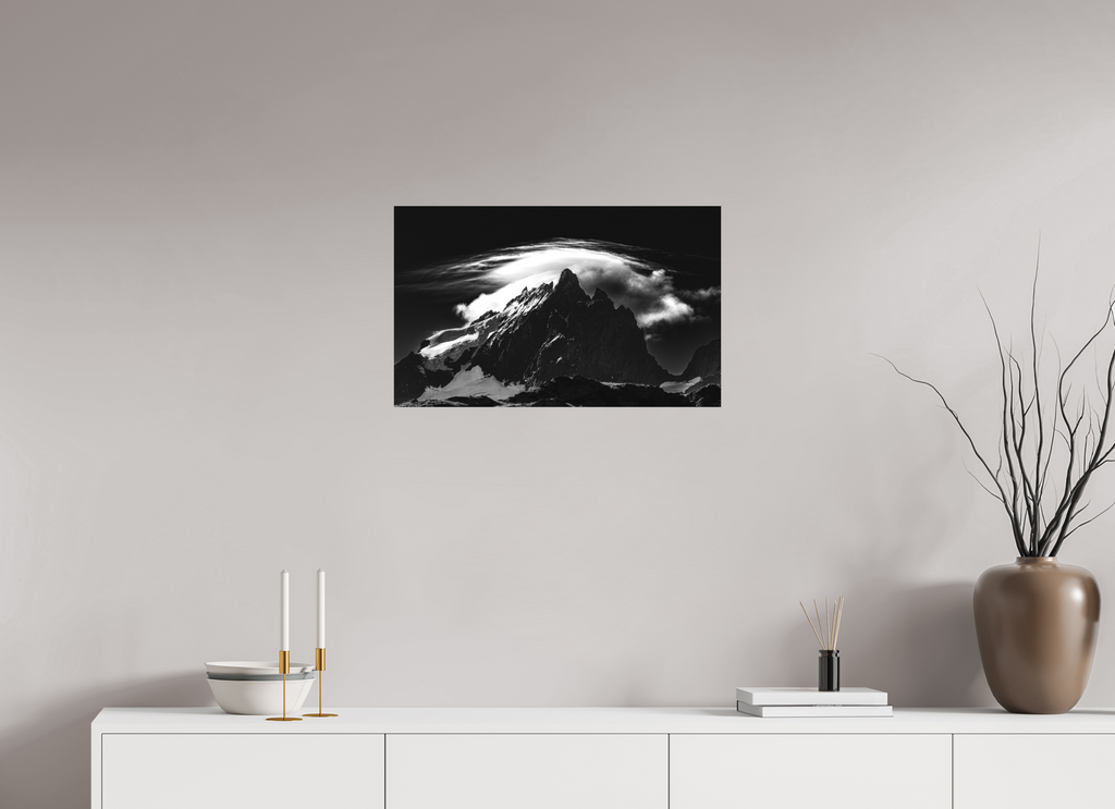 65,1 x 40 cm, Tirage Fine Art mat Le souffle de Dieu