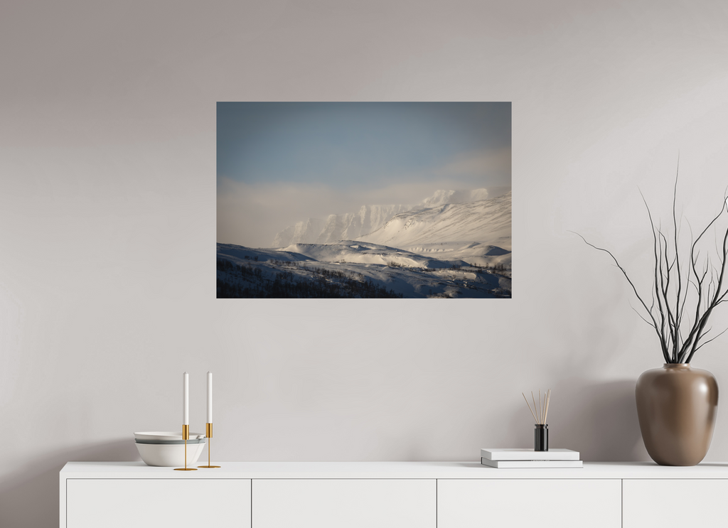 90 x 60 cm, Tirage Fine Art mat Âge de glace