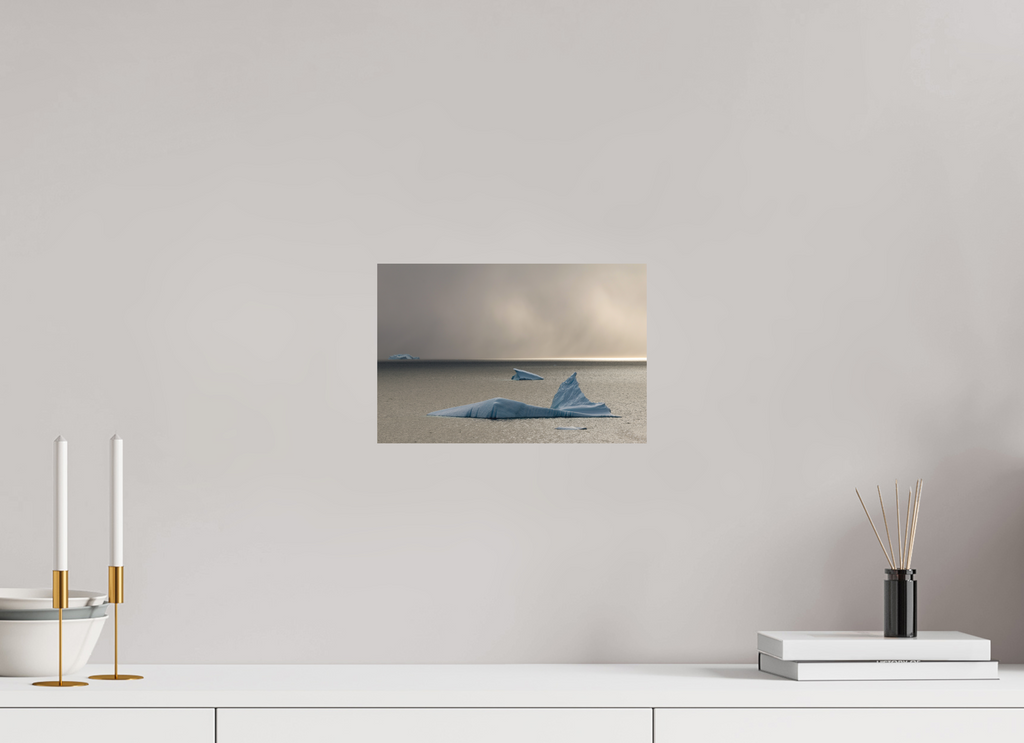 30 x 20 cm, Tirage Fine Art mat Lueurs froides