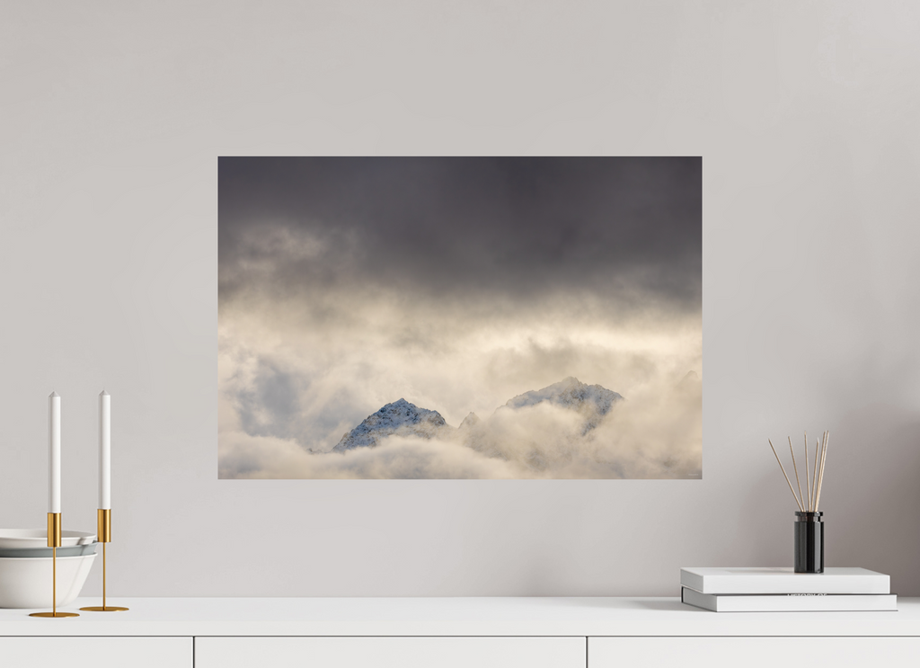 60 x 40 cm, Tirage Fine Art mat Entre deux souffles