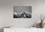 90 x 60 cm, Tirage Fine Art mat L'aiguille dans le blanc