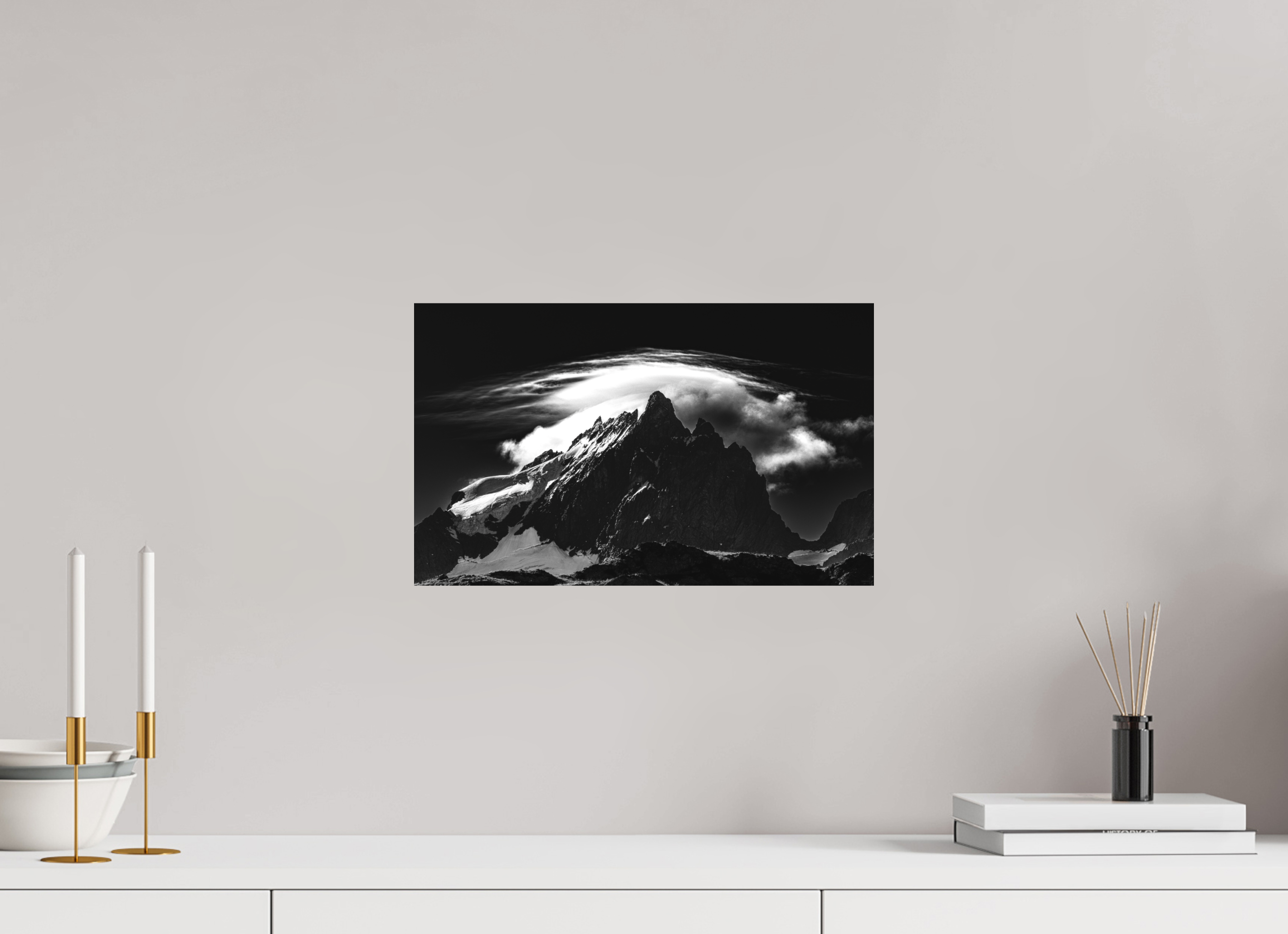 40,7 x 25 cm, Tirage Fine Art mat Le souffle de Dieu