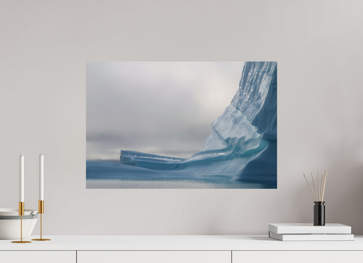 60 x 40 cm, Tirage Fine Art mat Immersion froide