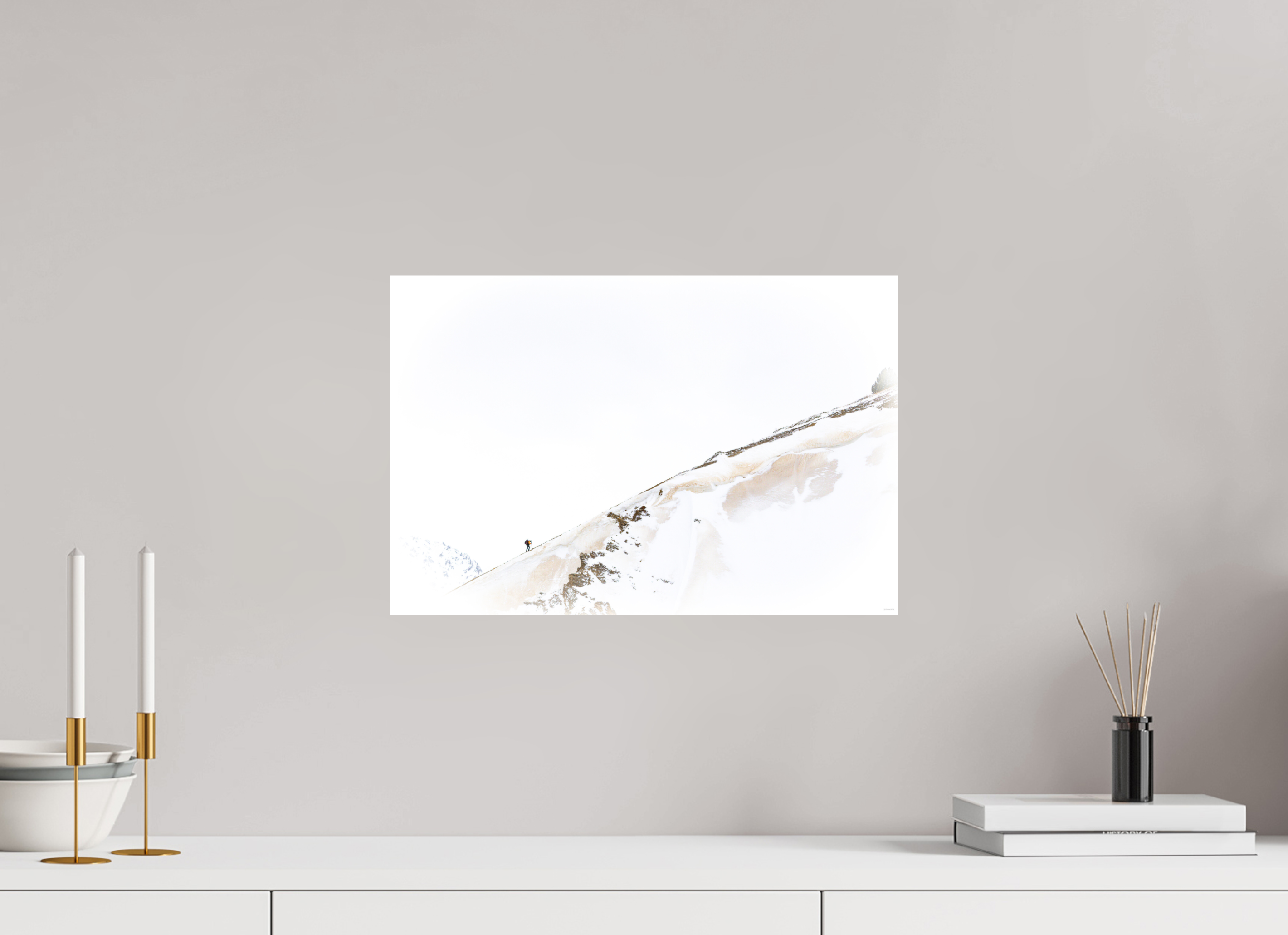 45 x 30 cm, Tirage Fine Art mat A flanc