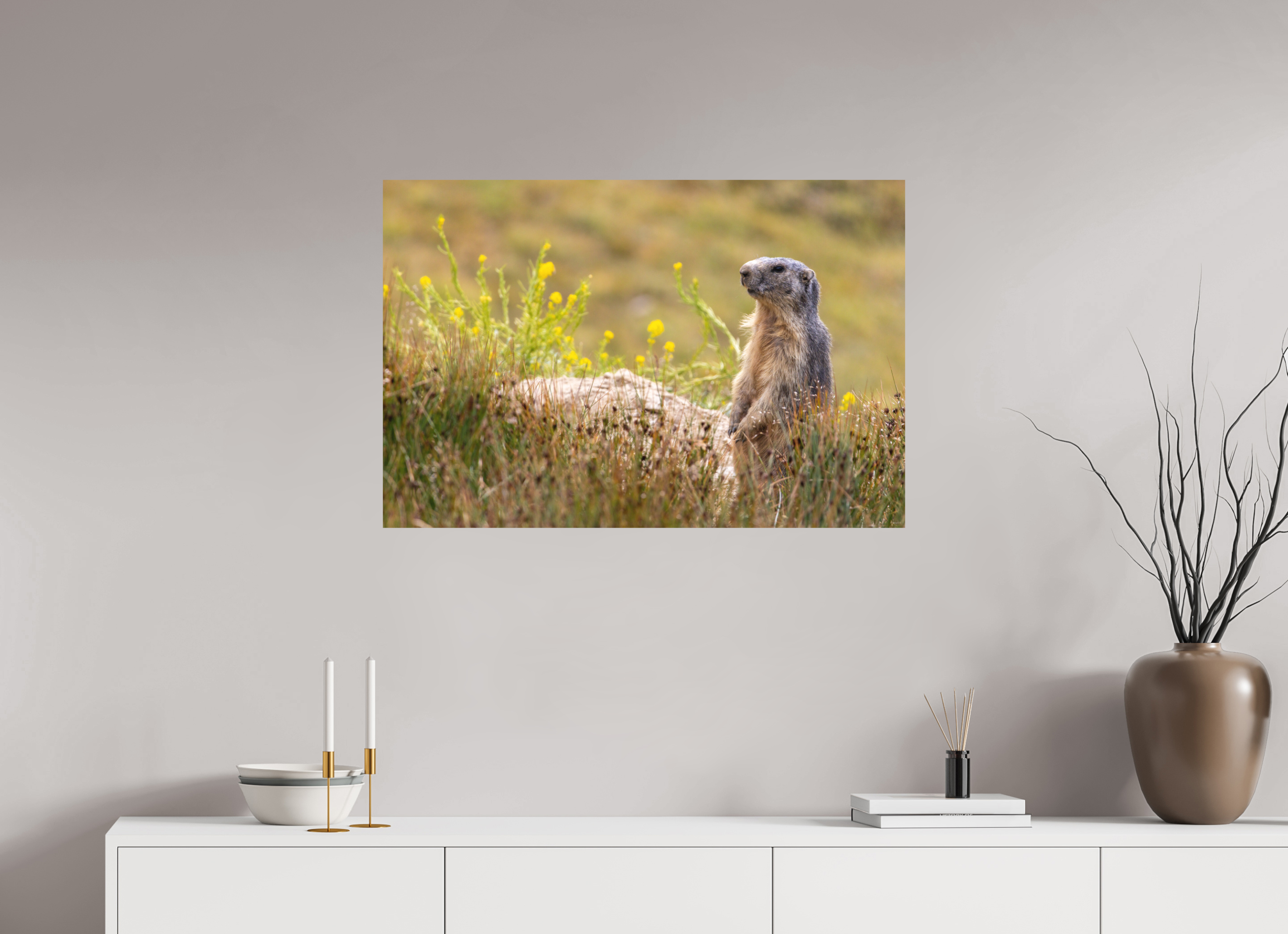 90 x 60 cm, Tirage Fine Art mat Garde champêtre