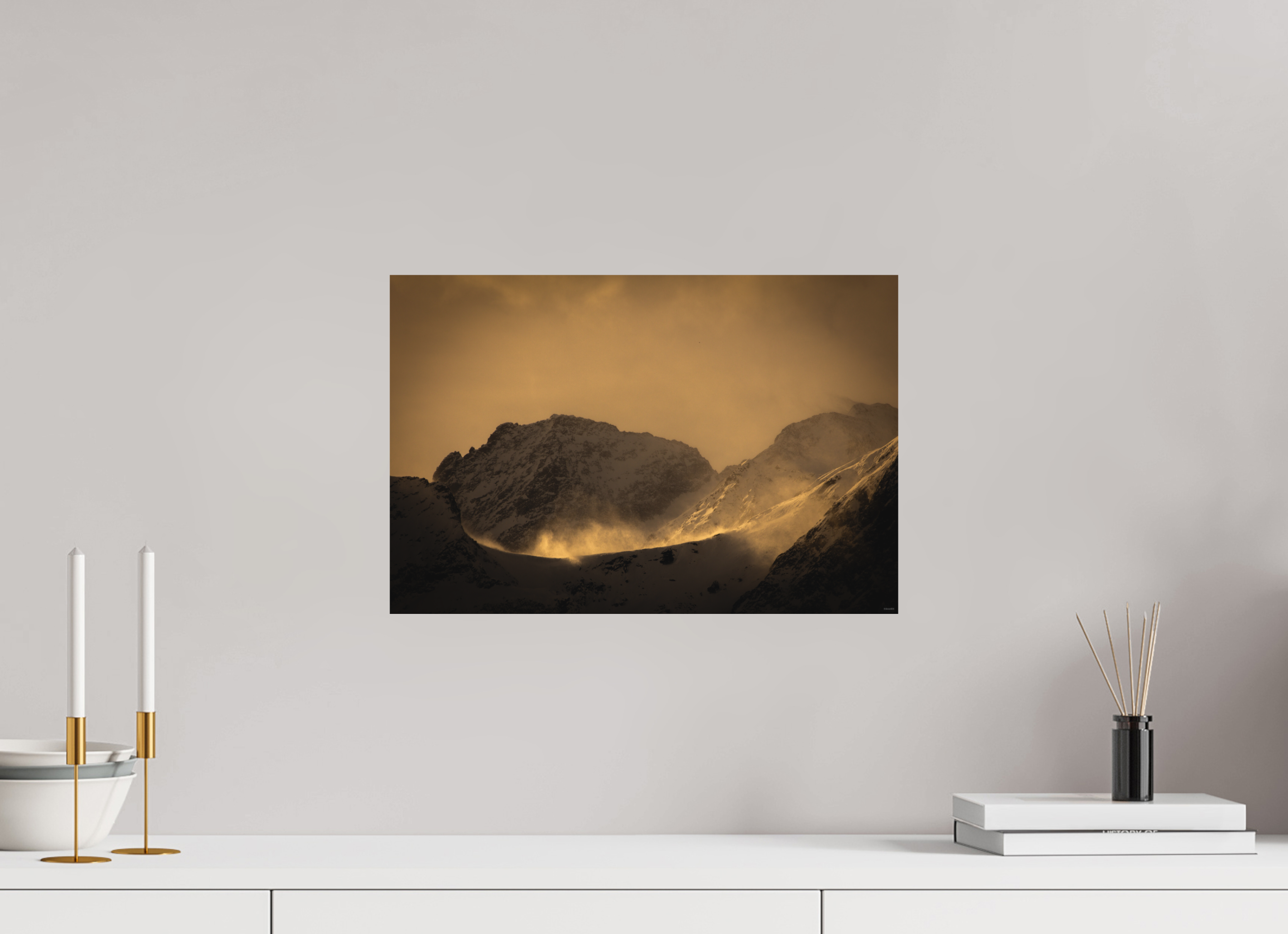 45 x 30 cm, Tirage Fine Art mat Chaudron