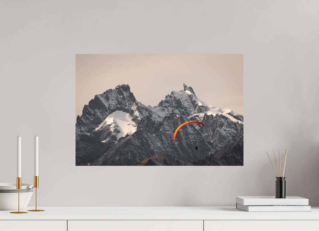 60 x 40 cm, Tirage Fine Art mat L'appel de la Meije