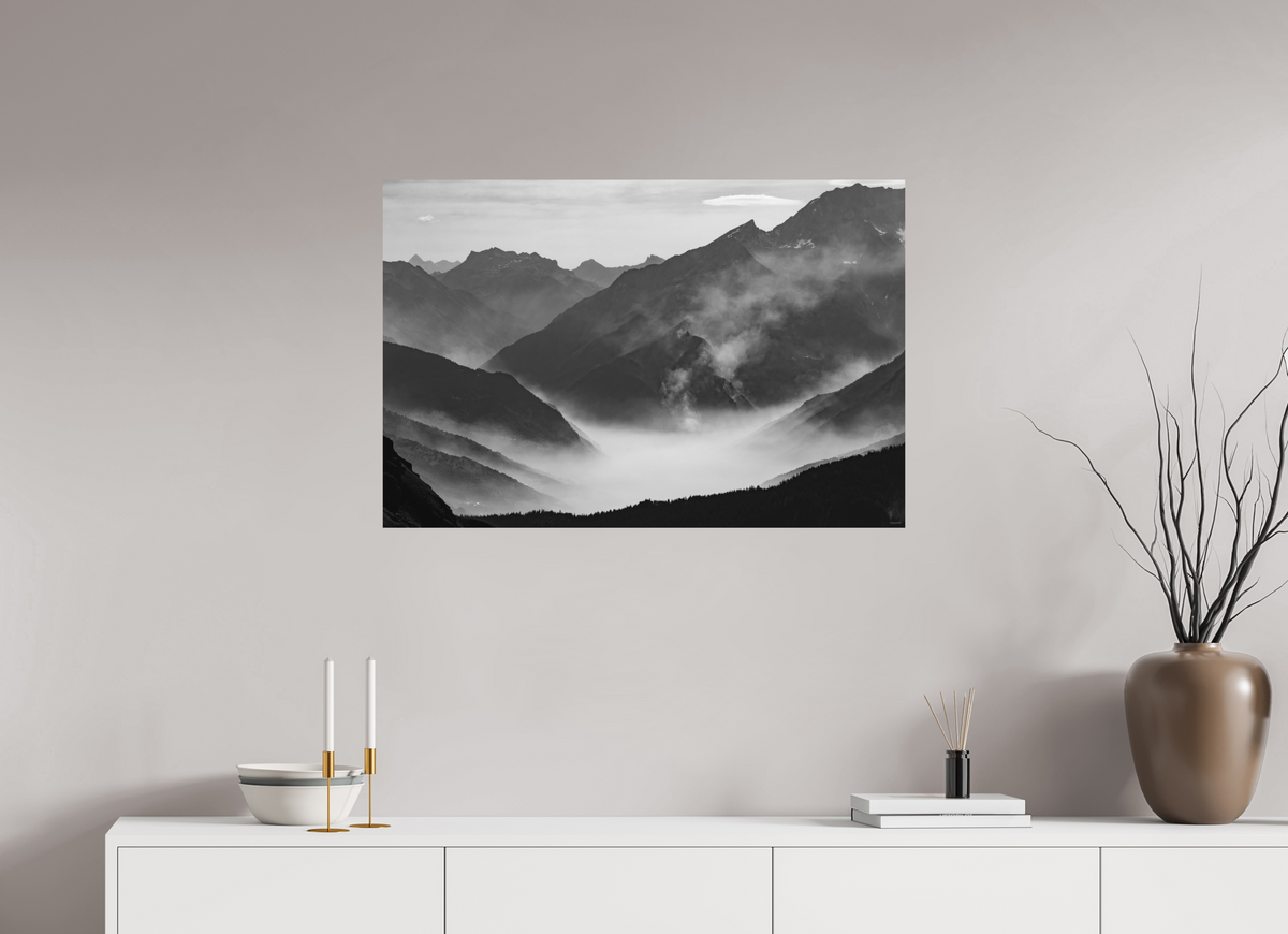 90 x 60 cm, Tirage Fine Art mat Surchauffe