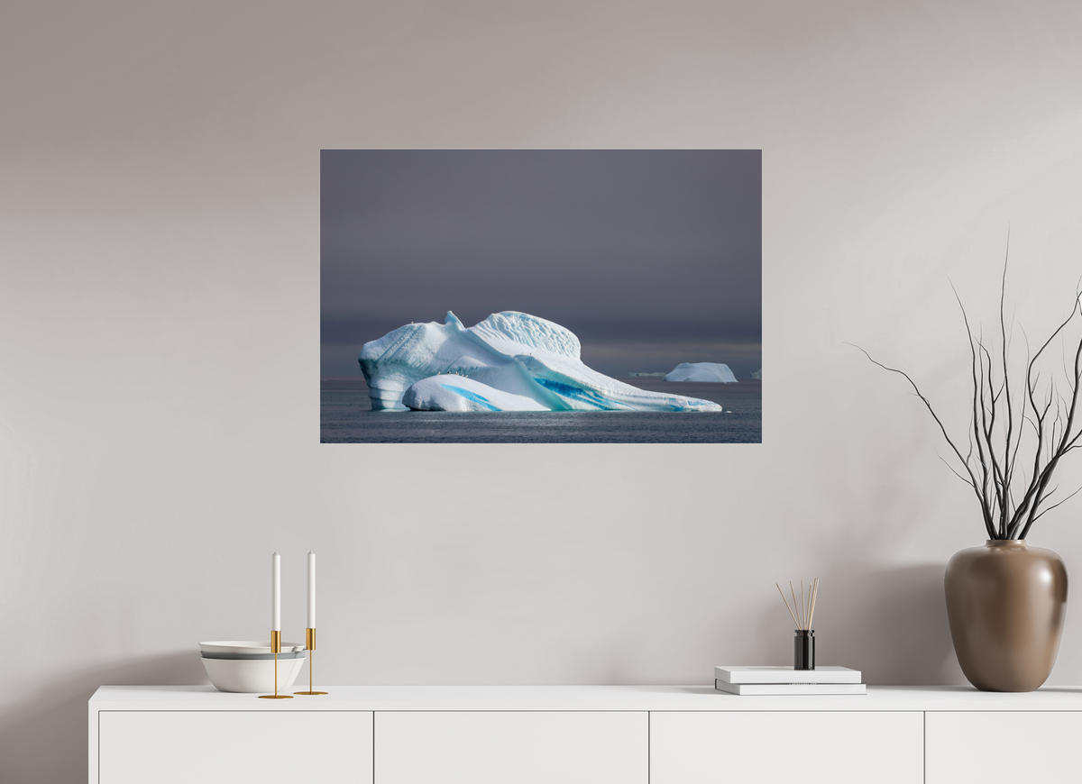 90 x 60 cm, Tirage papier brillant sur panneau alumnium protégé par verre acrylique brillant 2mm Pause Miko