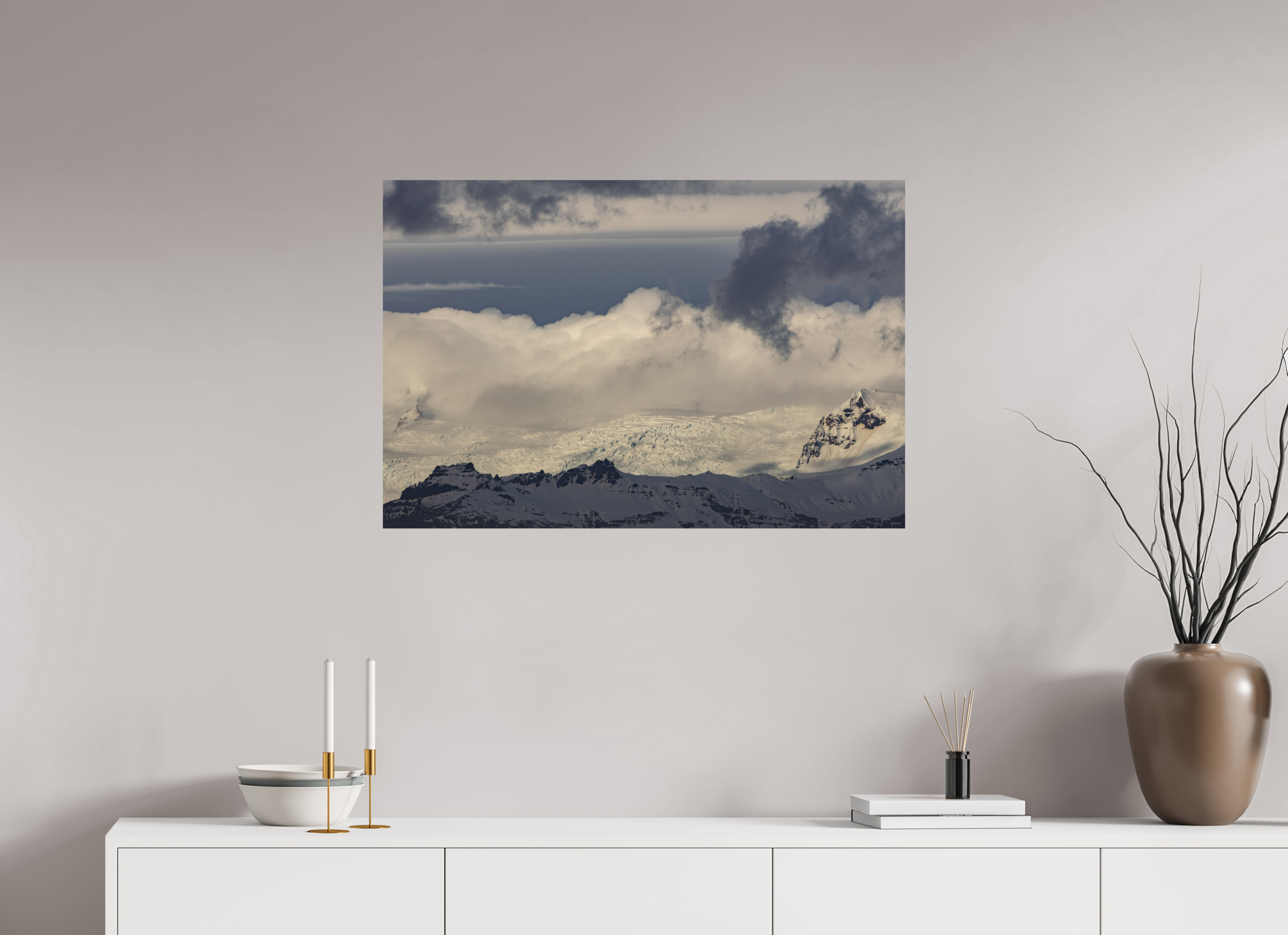 90 x 60 cm, Tirage Fine Art mat Pudeur