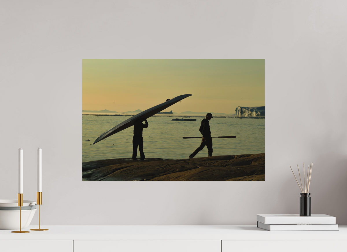 60 x 40 cm, Tirage Fine Art mat Tandem de minuit