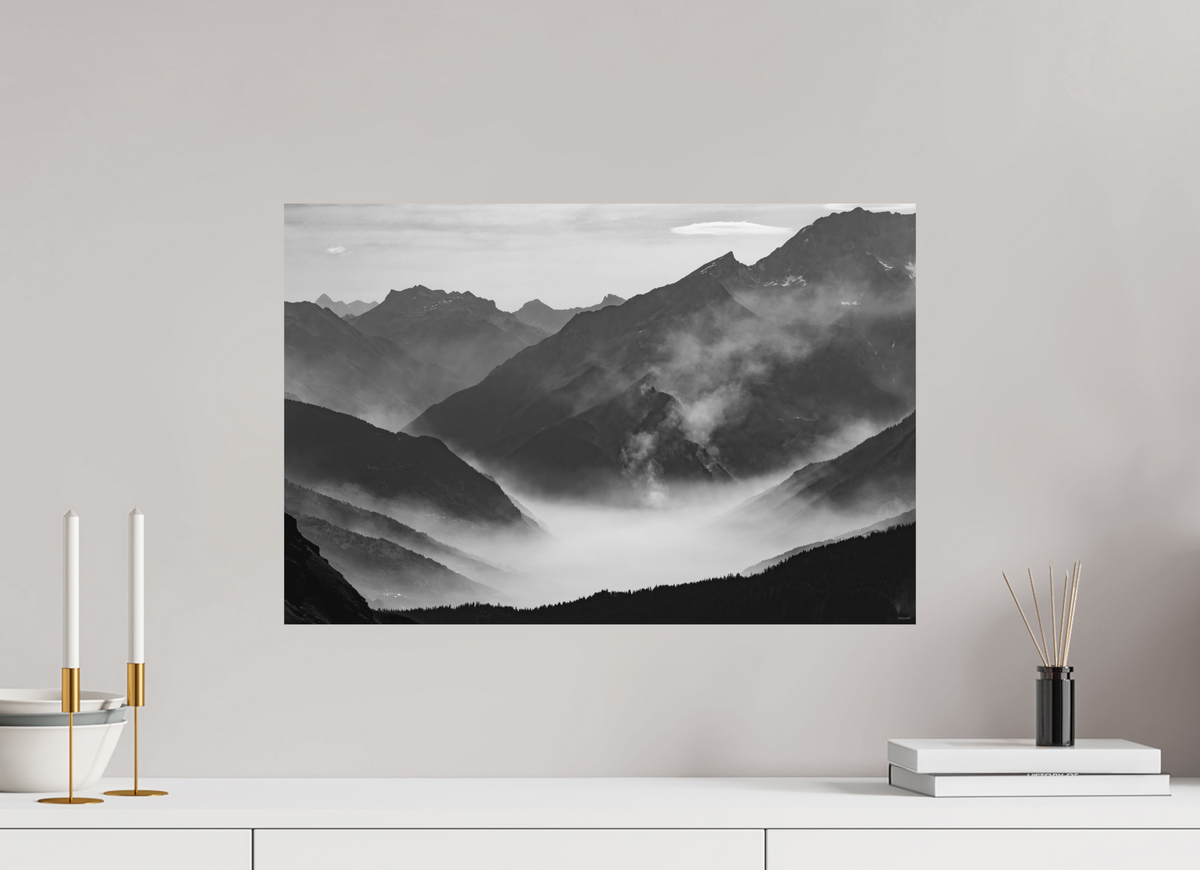 60 x 40 cm, Tirage Fine Art mat Surchauffe