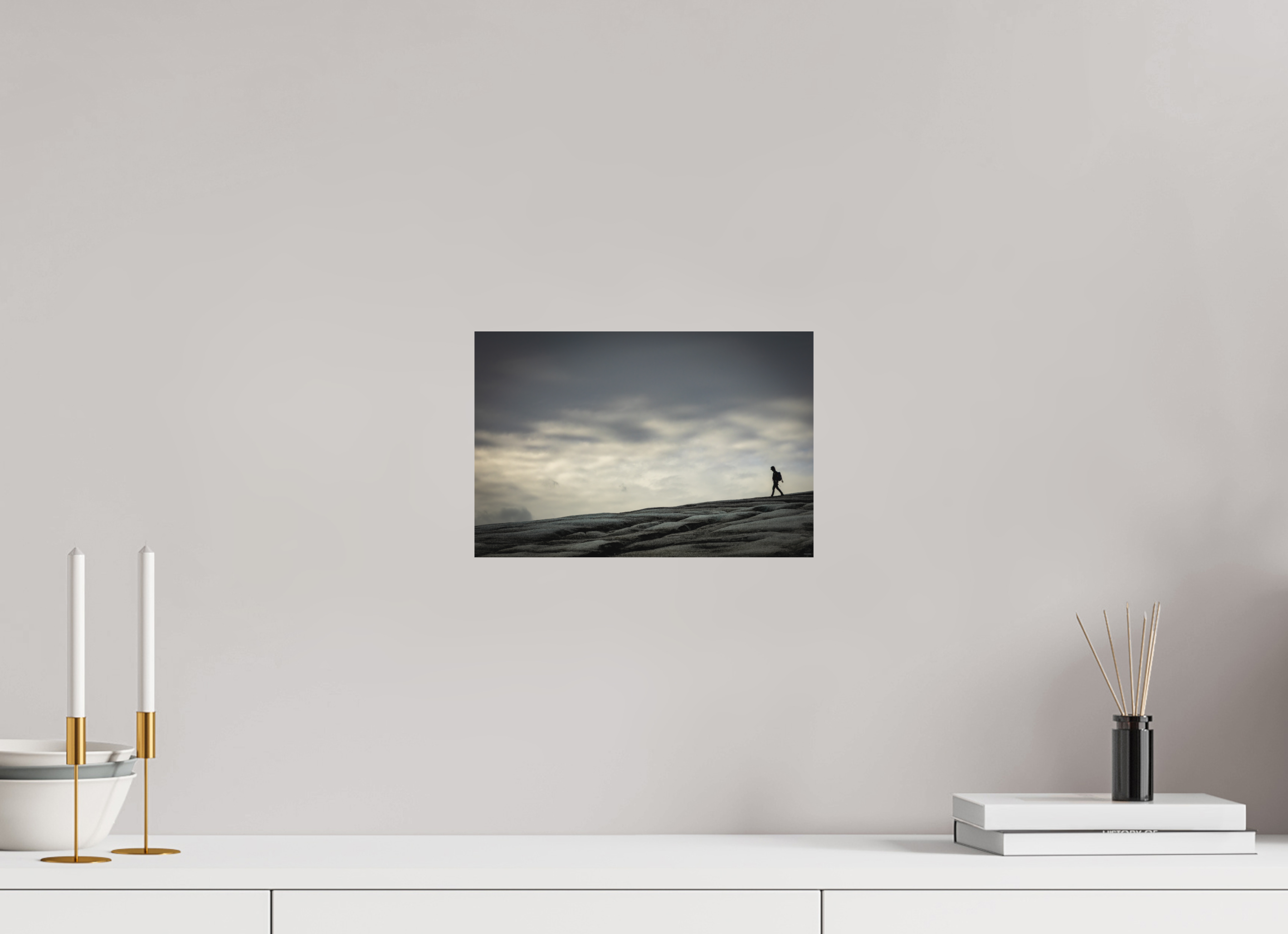 30 x 20 cm, Tirage Fine Art mat Sur son dos