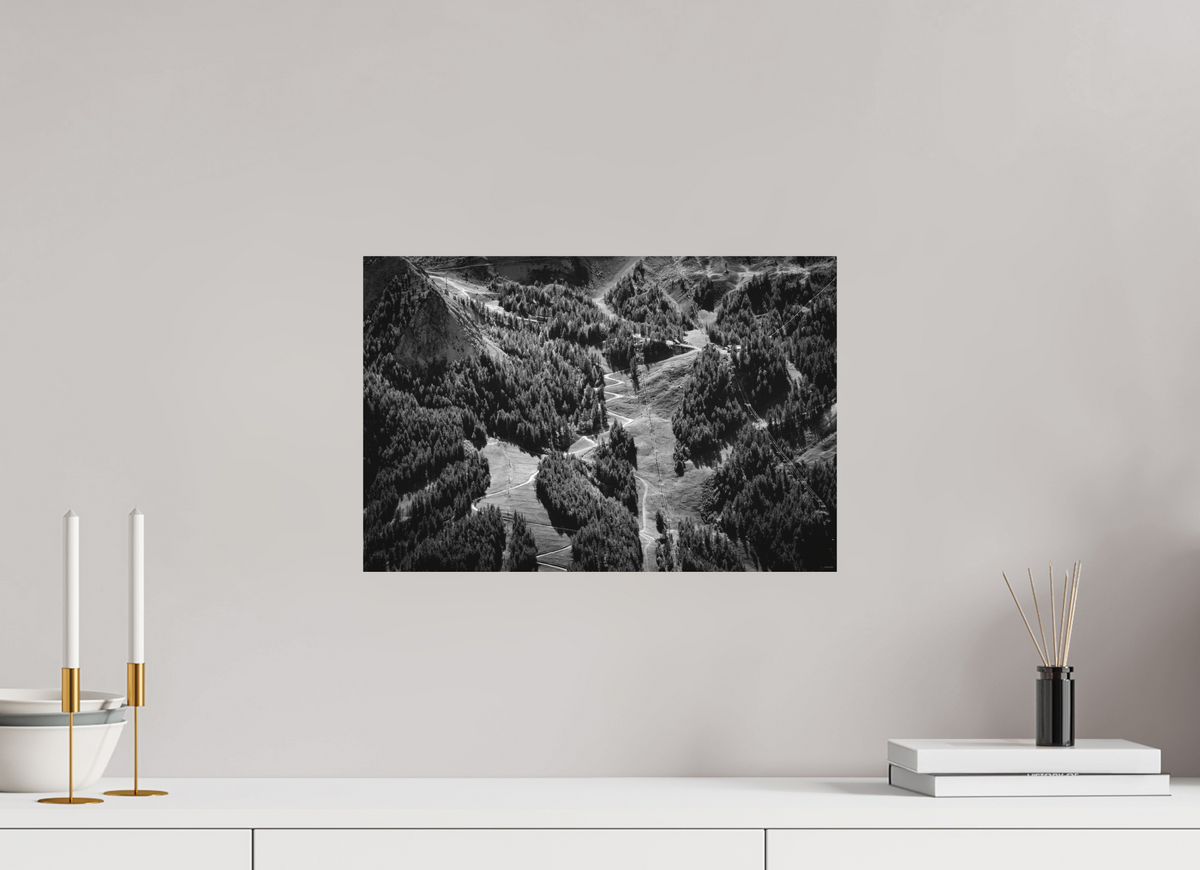 45 x 30 cm, Tirage Fine Art mat En attendant l'hiver