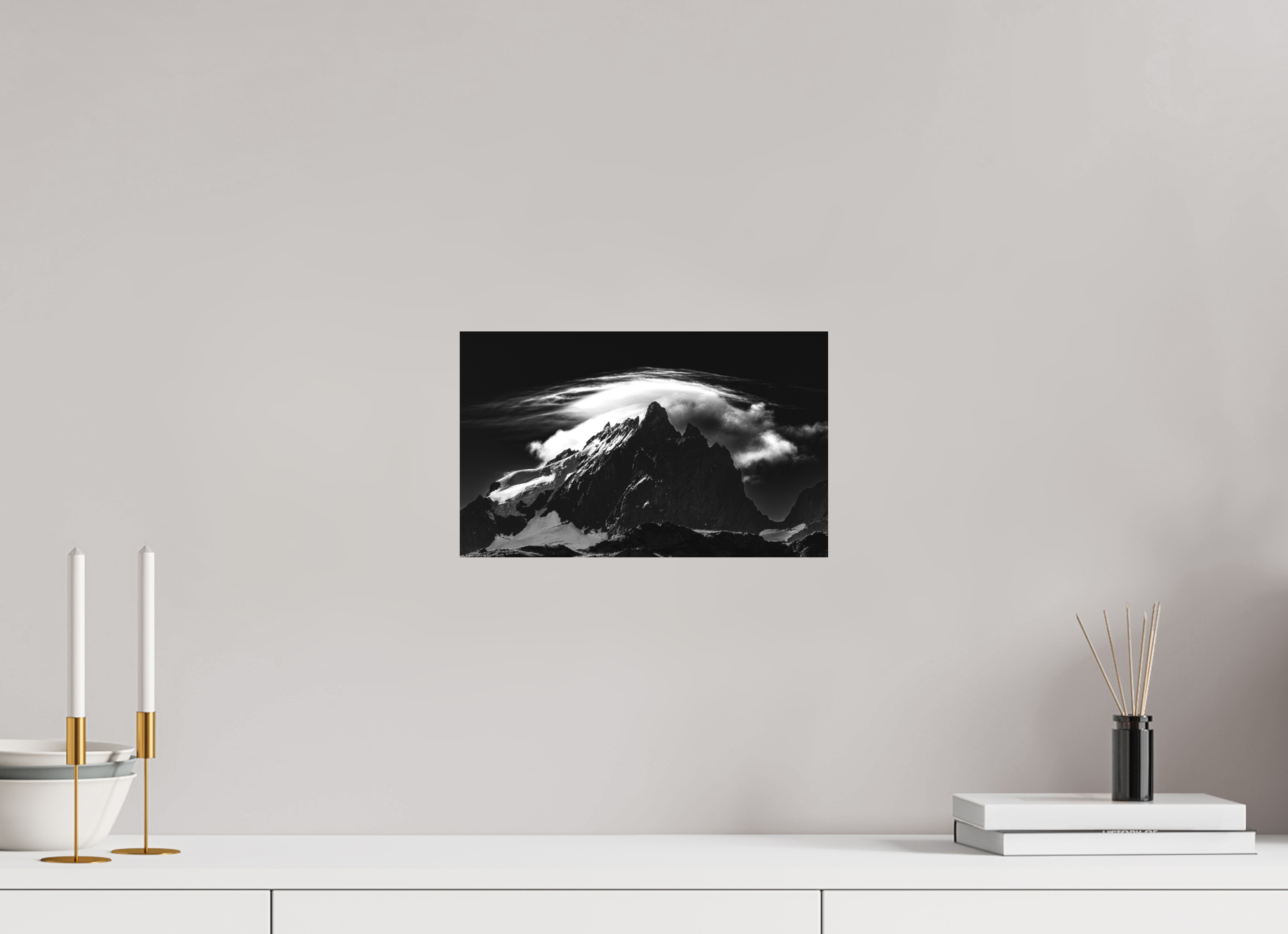 32,6 x 20 cm, Tirage Fine Art mat Le souffle de Dieu