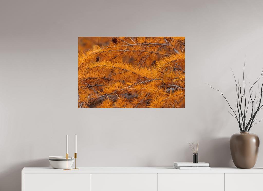 90 x 60 cm, Tirage Fine Art mat Coucher de sève