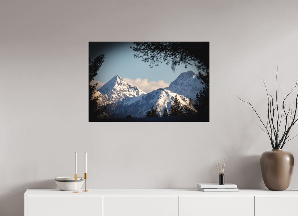 90 x 60 cm, Tirage Fine Art mat Mémoire