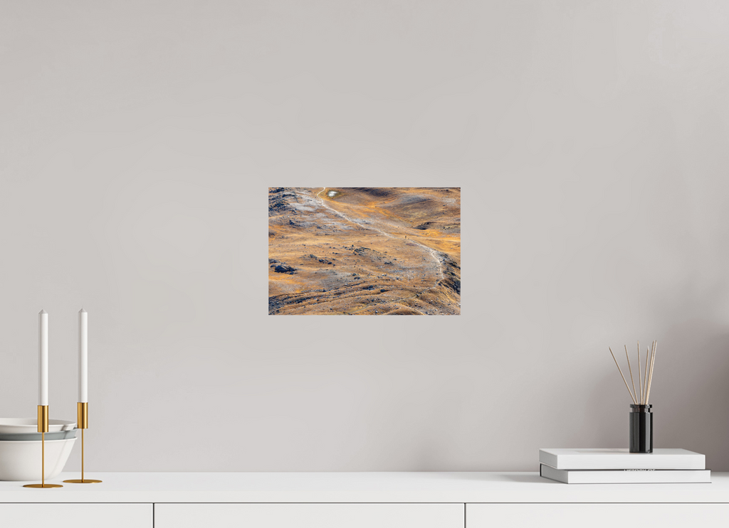 30 x 20 cm, Tirage Fine Art mat Seul au monde