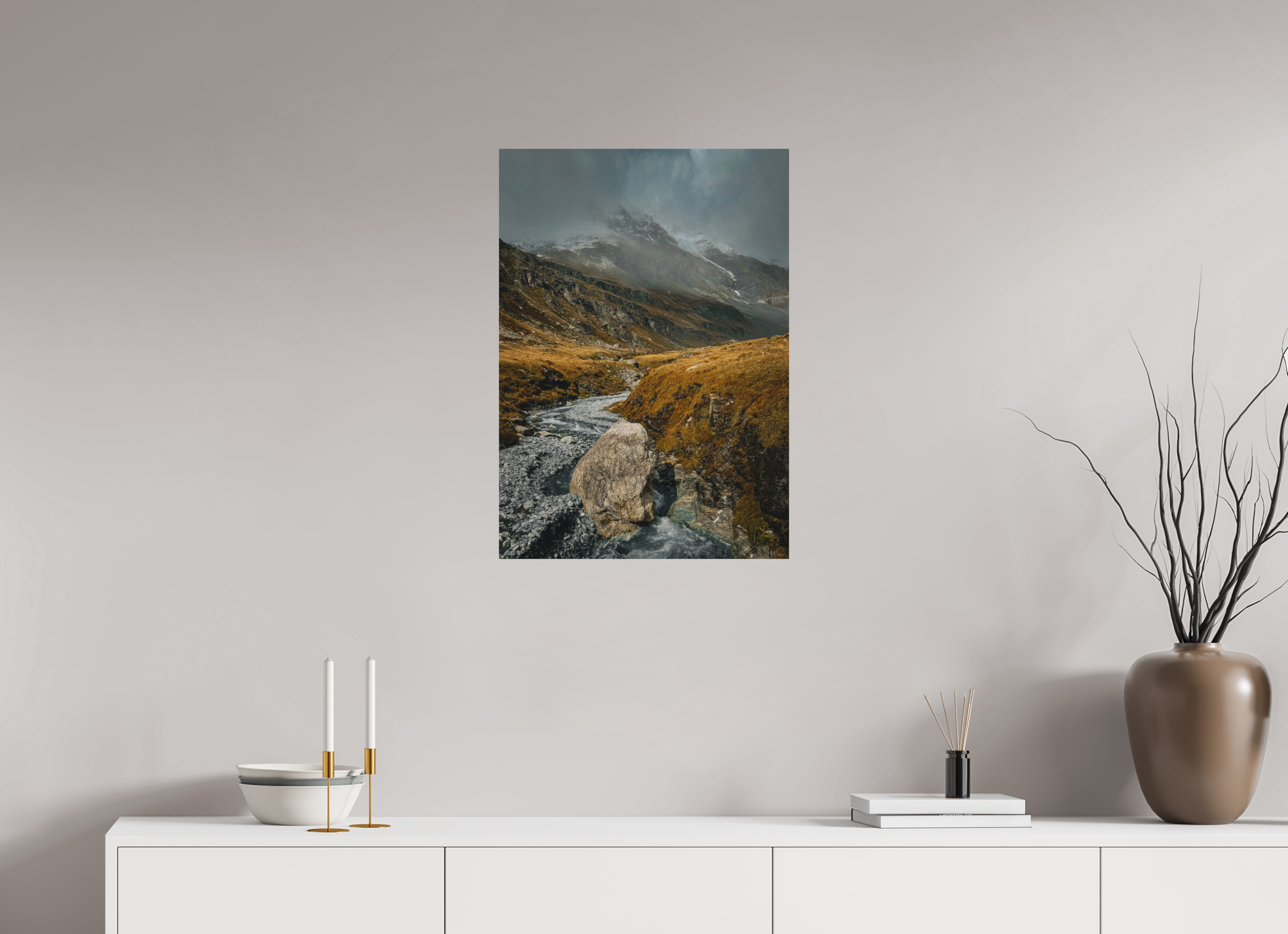 50 x 70,7 cm, Tirage Fine Art mat Origine