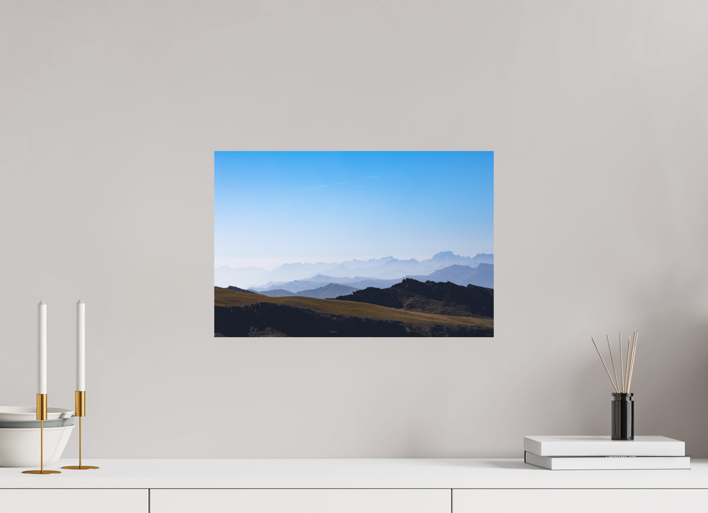 45 x 30 cm, Tirage Fine Art mat Strates