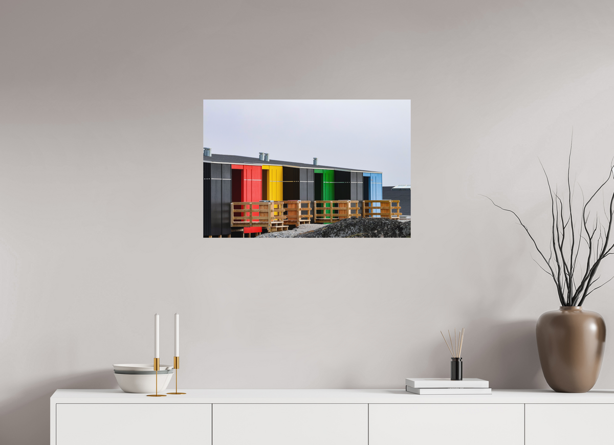 75 x 50 cm, Tirage Fine Art mat Couleurs nordiques