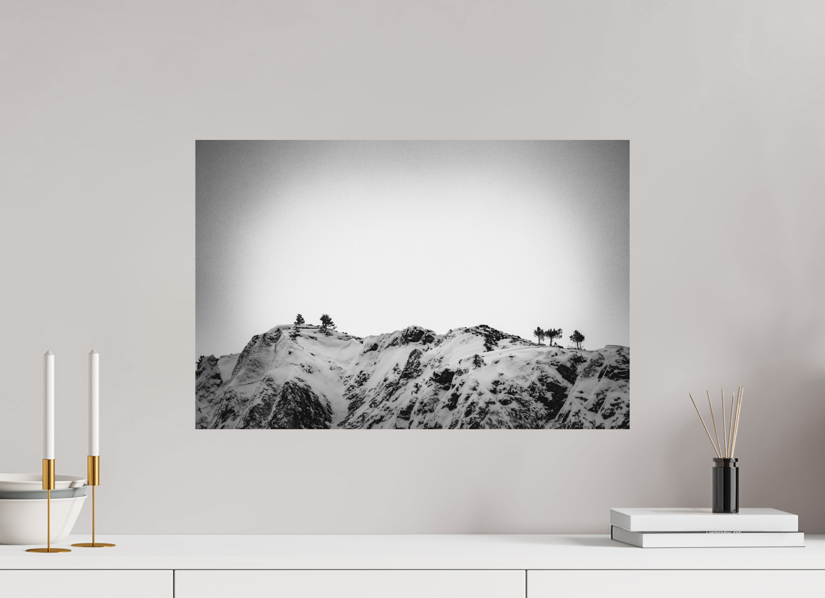 60 x 40 cm, Tirage Fine Art mat Sur la ligne