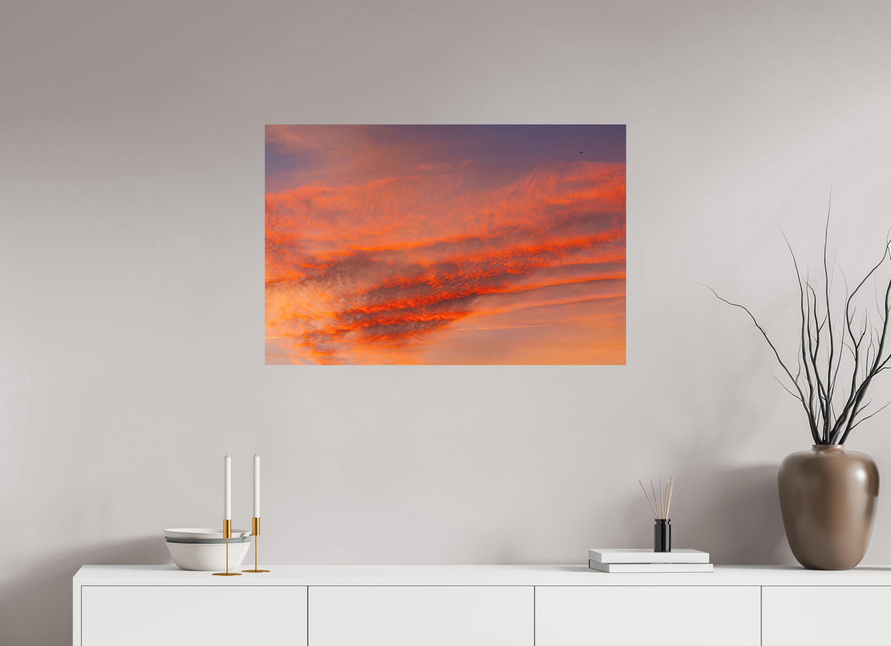 90 x 60 cm, Tirage Fine Art mat Gamme chromatique