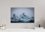 60 x 40 cm, Tirage Fine Art mat Sculpture glaciaire