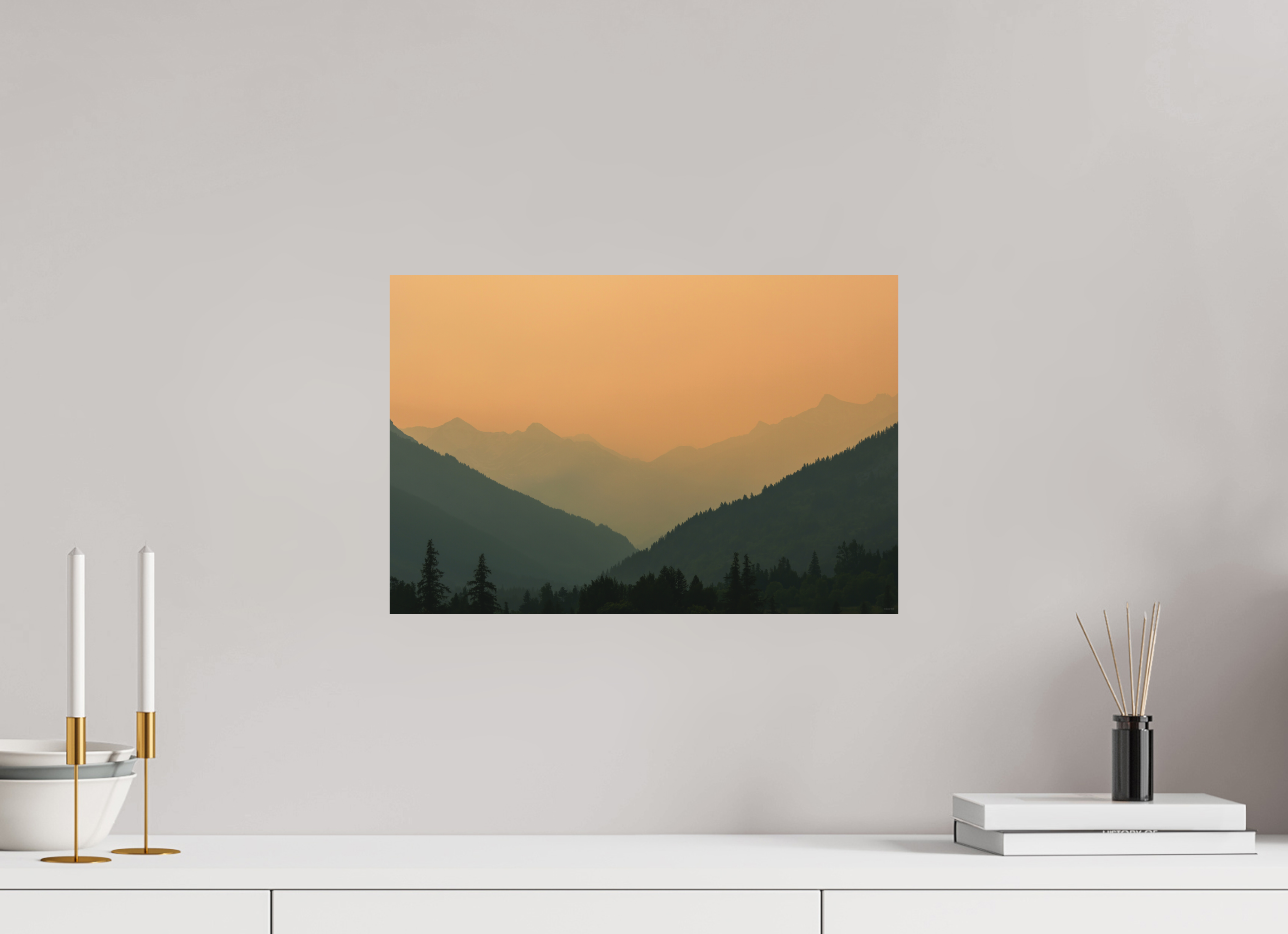 45 x 30 cm, Tirage Fine Art mat Col en V