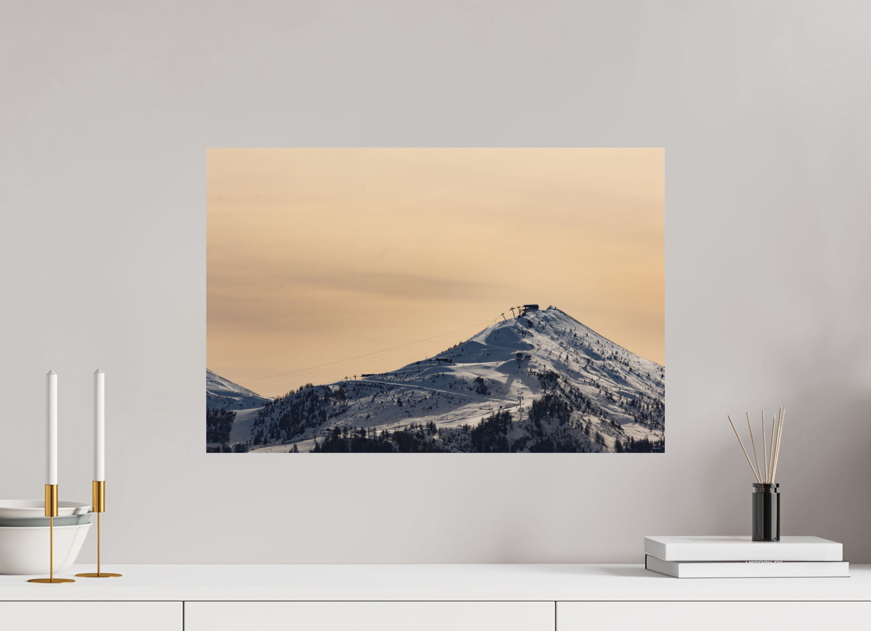 60 x 40 cm, Tirage Fine Art mat Figé